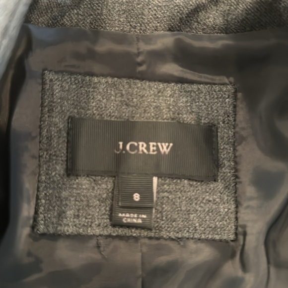 J.Crew Charcoal Grey Regent 4 Season Blazer - Picture 3 of 5